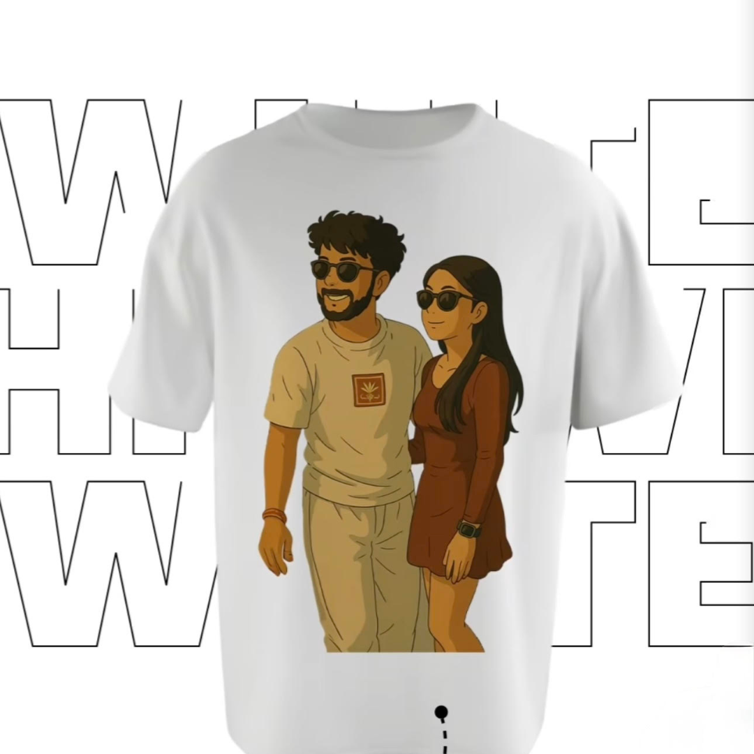 Ghibli-Style Custom Art T-Shirt